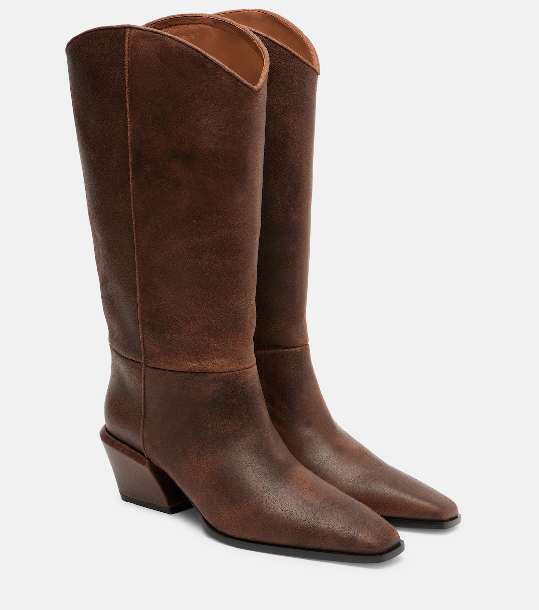 Bottines santiags Bettina en cuir | Paris Texas