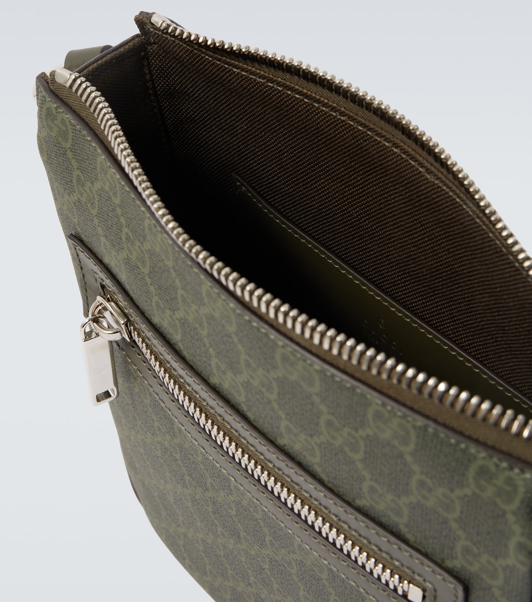 GG leather crossbody bag | Gucci