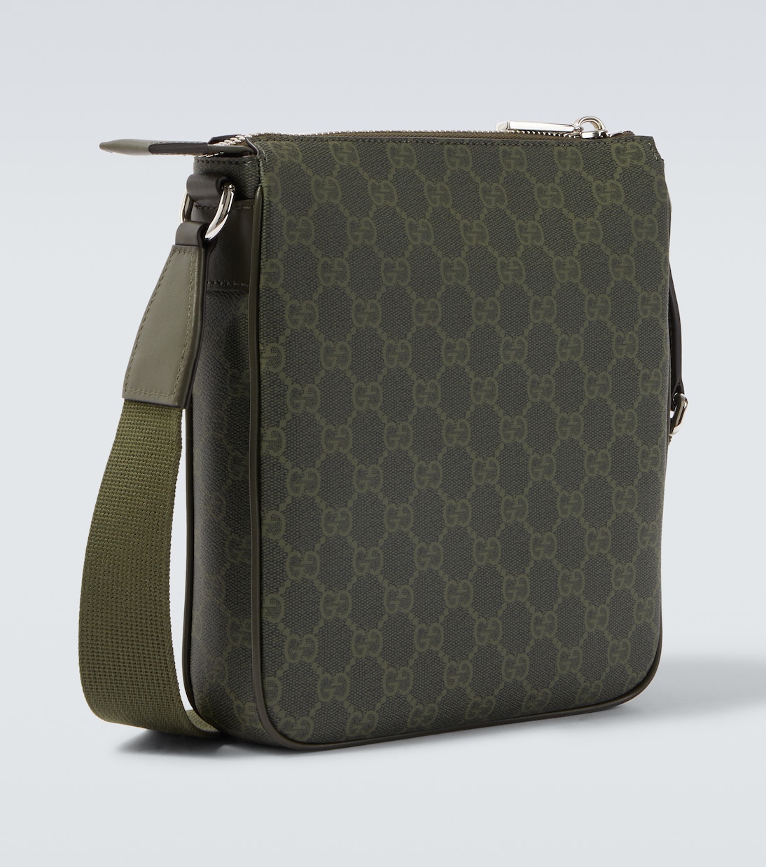 GG leather crossbody bag | Gucci