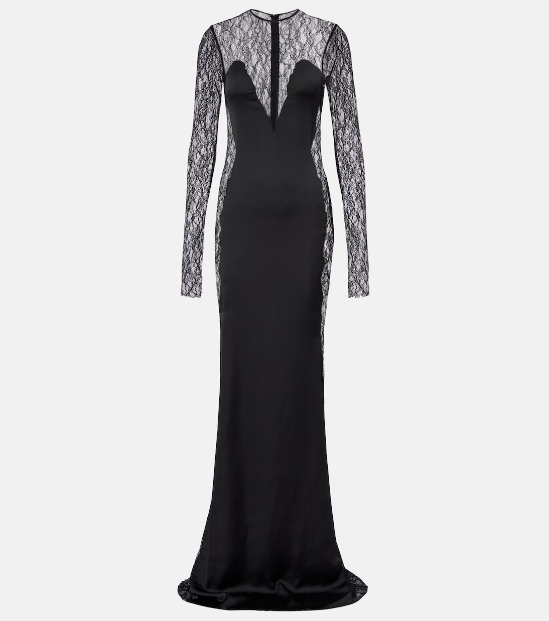 Vestido de fiesta de encaje de seda | The New Arrivals Ilkyaz Ozel