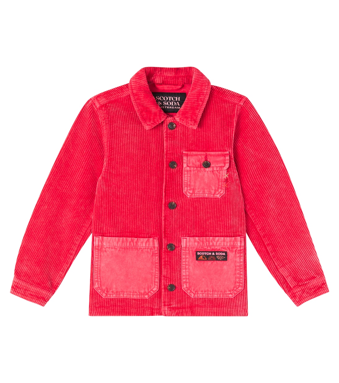 Hemdjacke aus Baumwoll-Cord | Scotch & Soda Kids