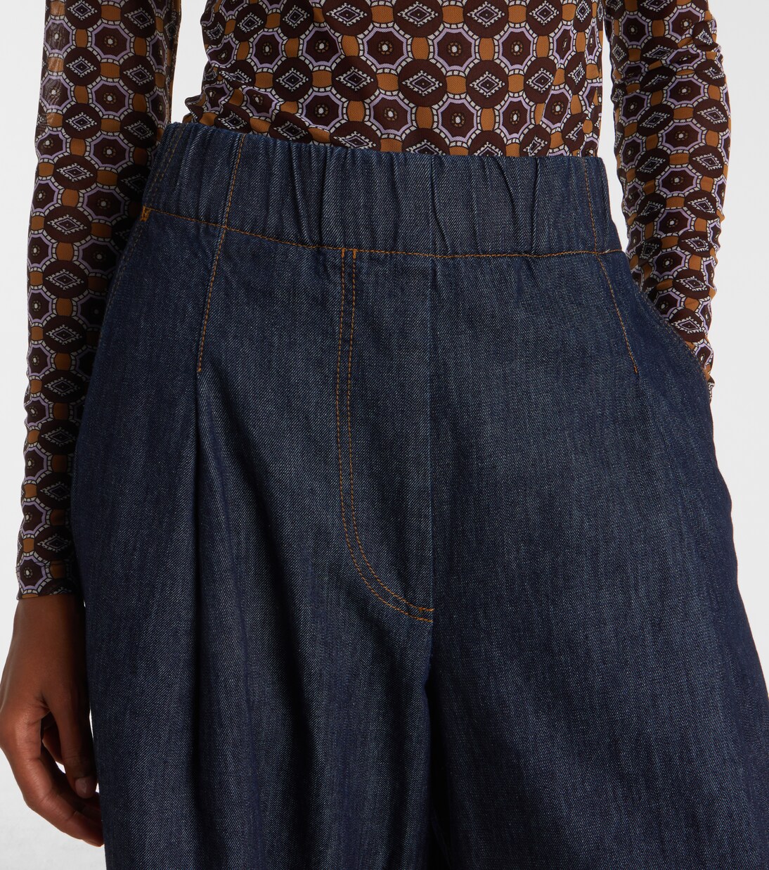 High-Rise Wide-Leg Jeans | Dries Van Noten