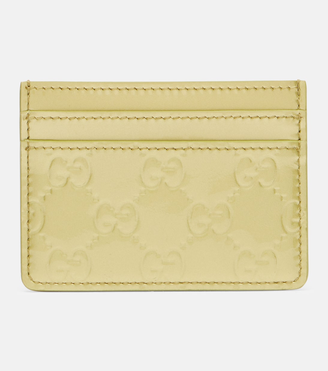 GG Emblem leather card holder | Gucci