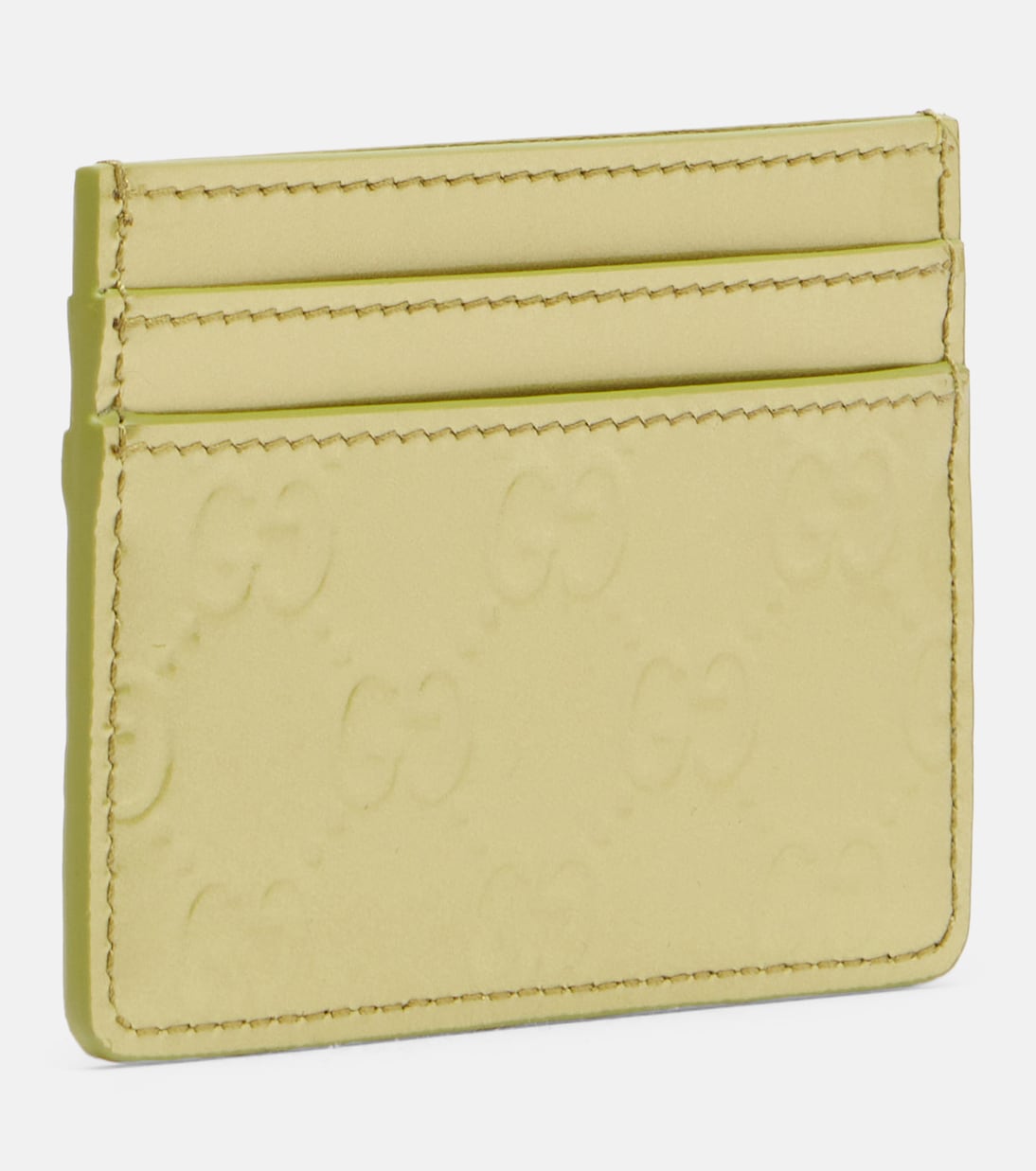 GG Emblem leather card holder | Gucci
