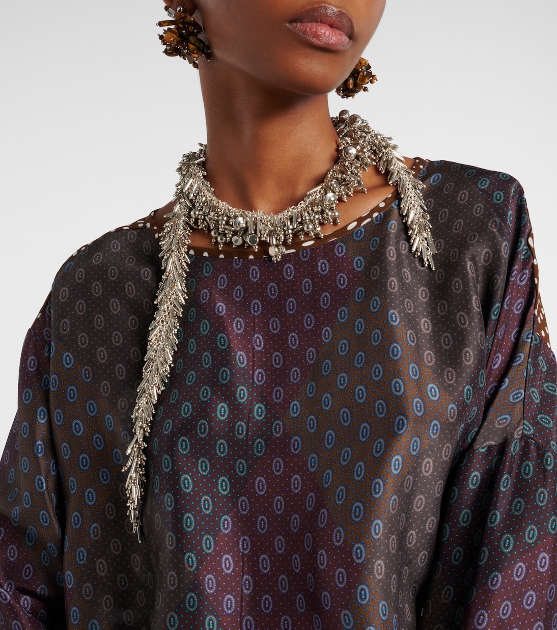 Collar envolvente con cuentas | Dries Van Noten