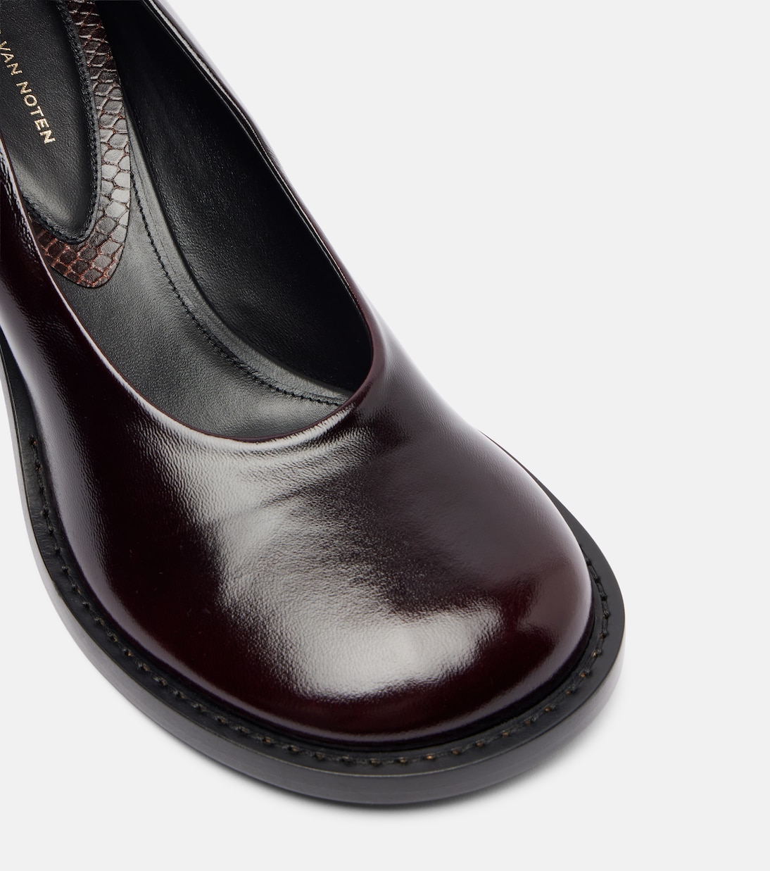 60 leather pumps | Dries Van Noten