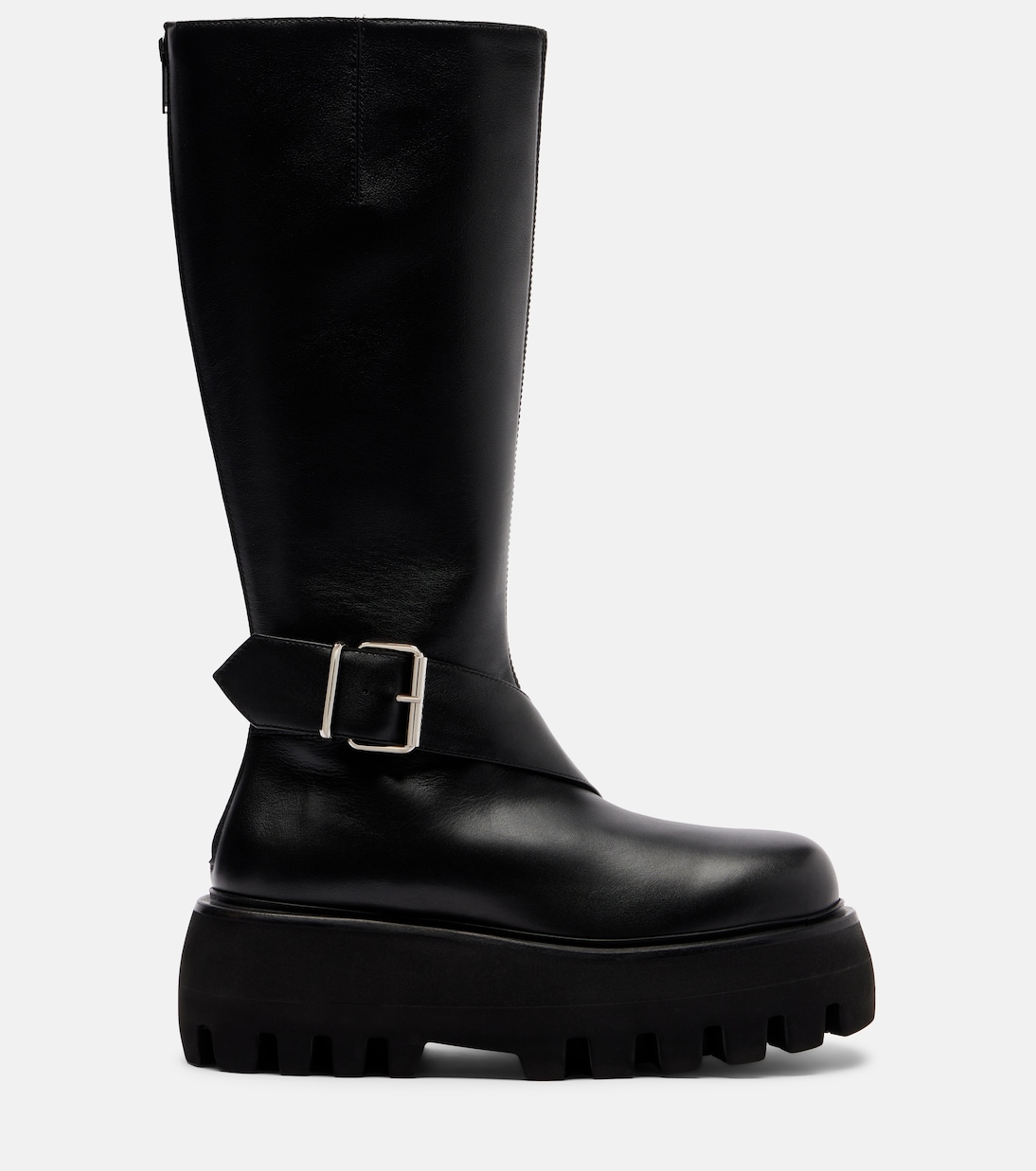 Leather knee-high boots | McQueen