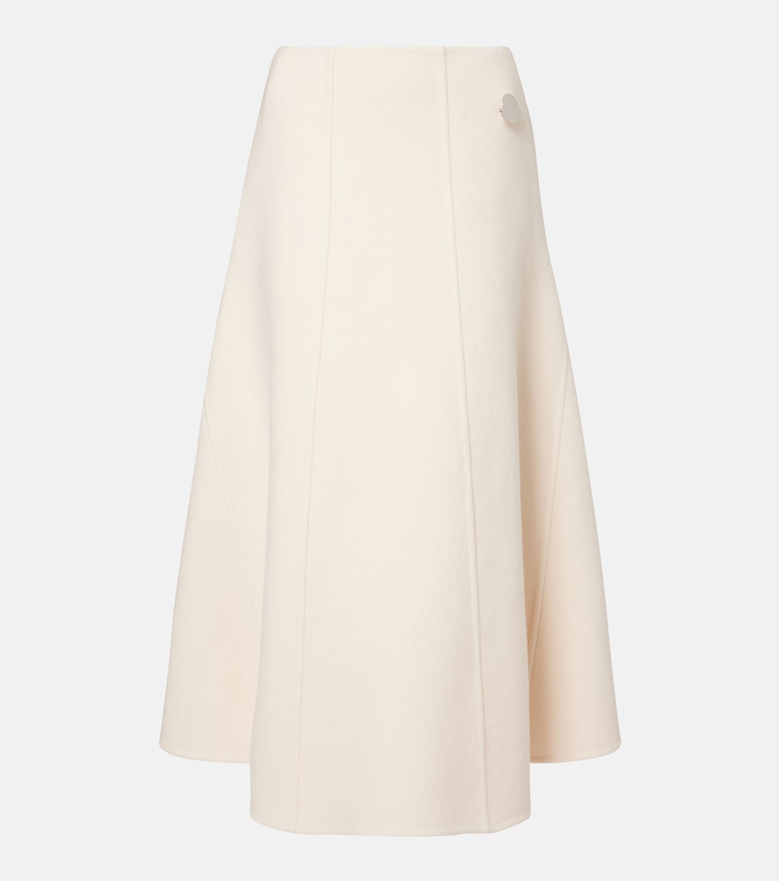 x Jil Sander virgin wool midi skirt | Moncler Genius