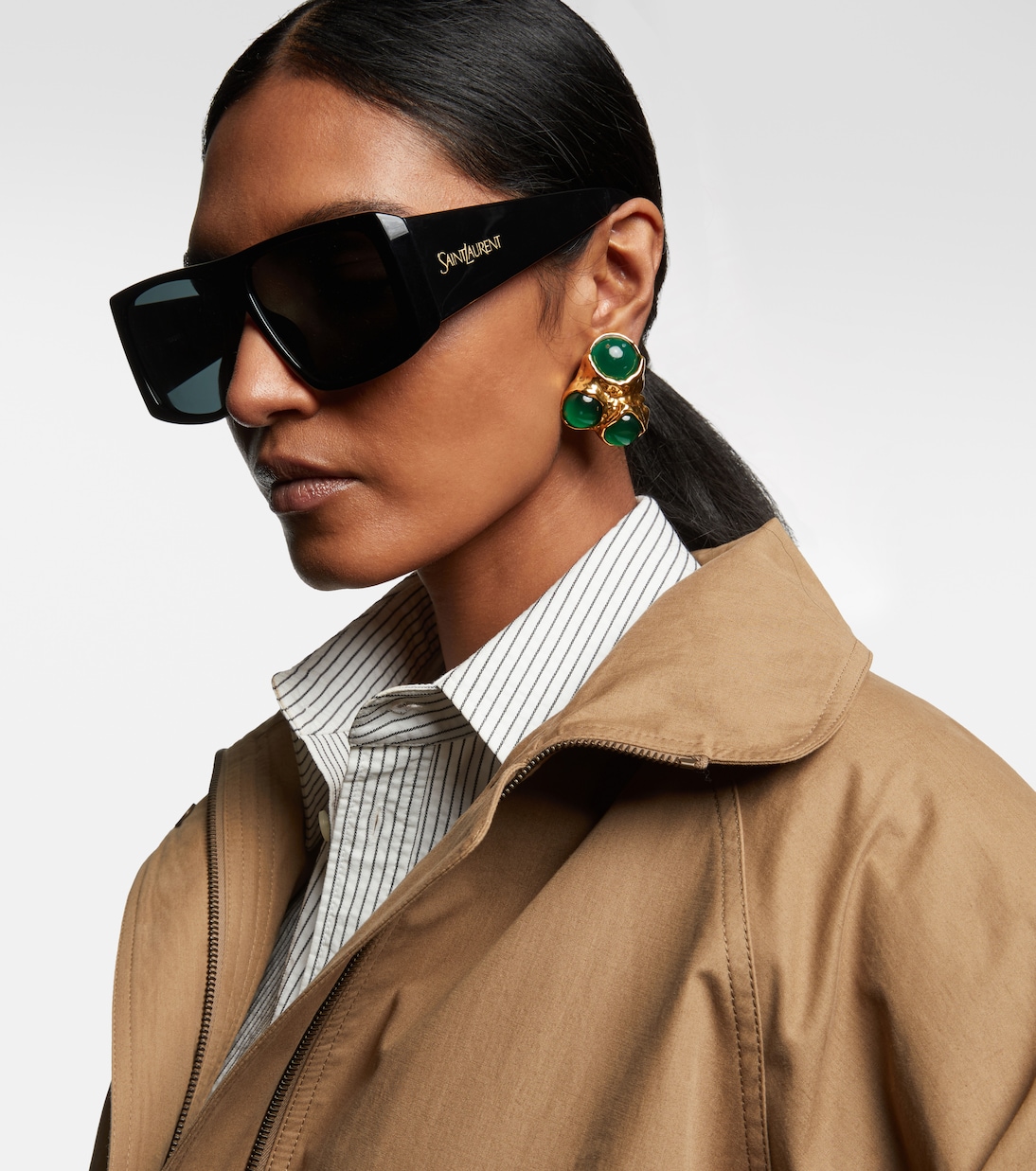 SL 832/F flat-top sunglasses | Saint Laurent