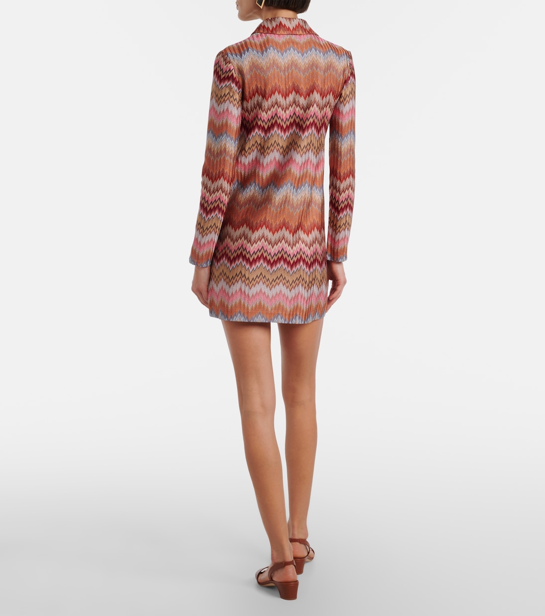 Minikleid aus Häkelstrick | Missoni
