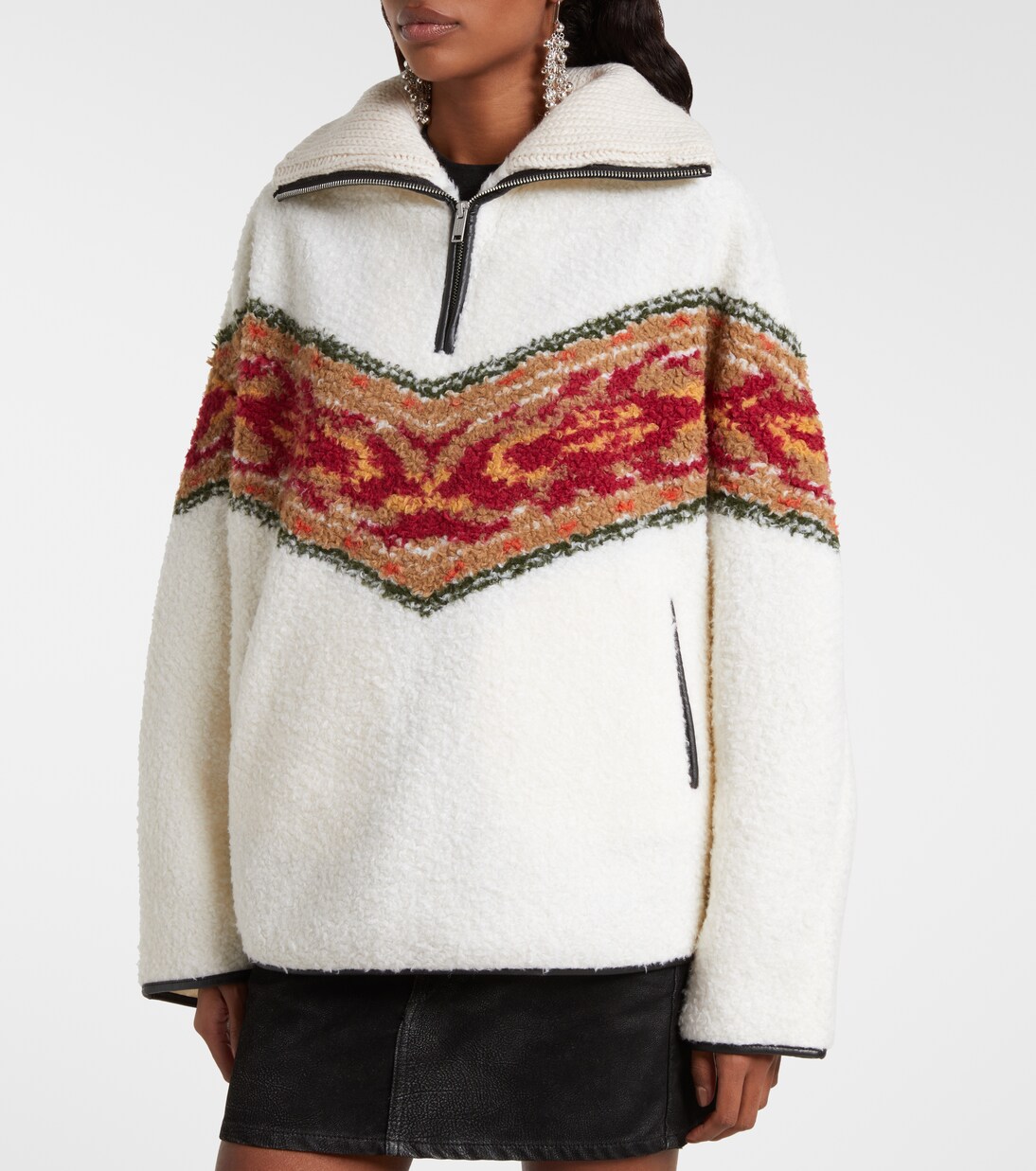 Jersey Marner de forro polar con cremallera | Marant Etoile