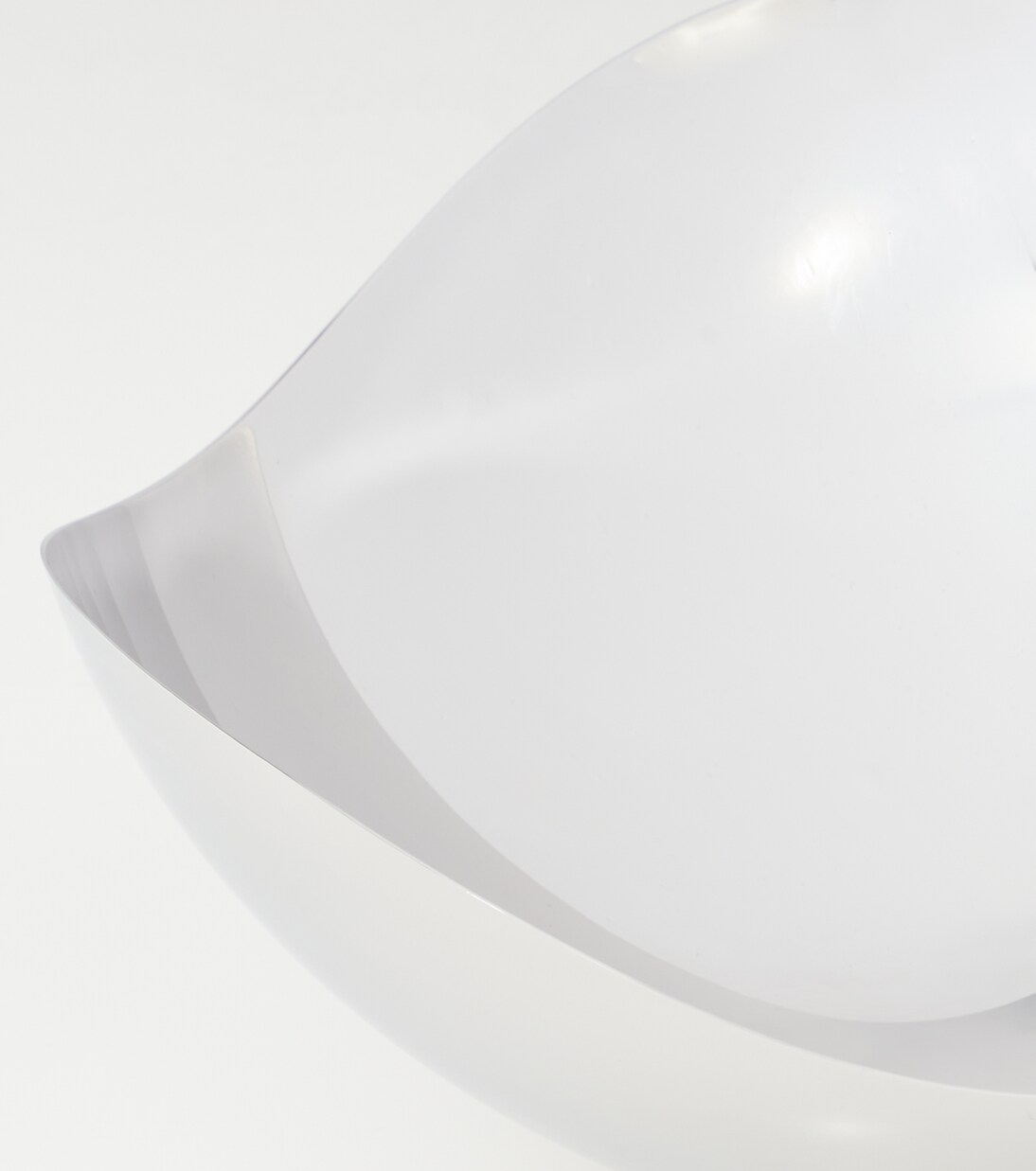 Bloom Large stainless steel bowl by by Helle Damkjær | Georg Jensen