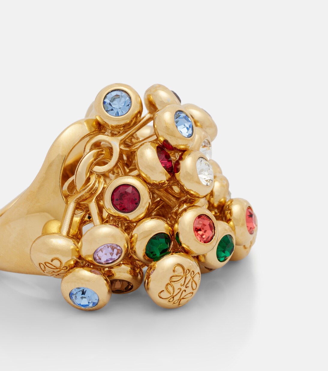 Push Pin embellished ring | Loewe