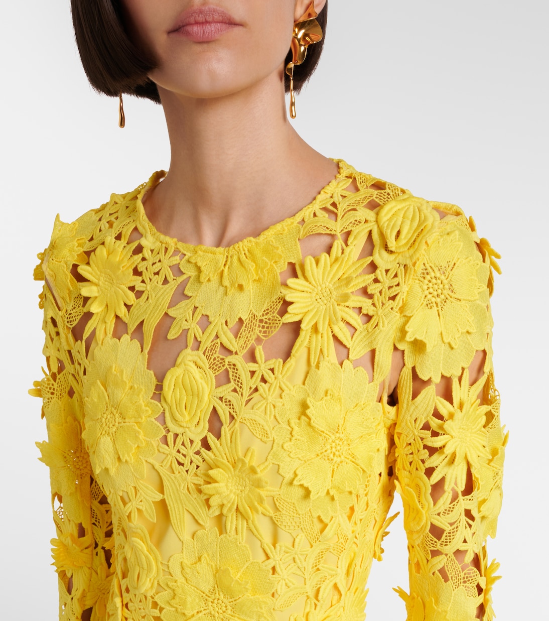 Suzanne lace minidress | Leo Lin