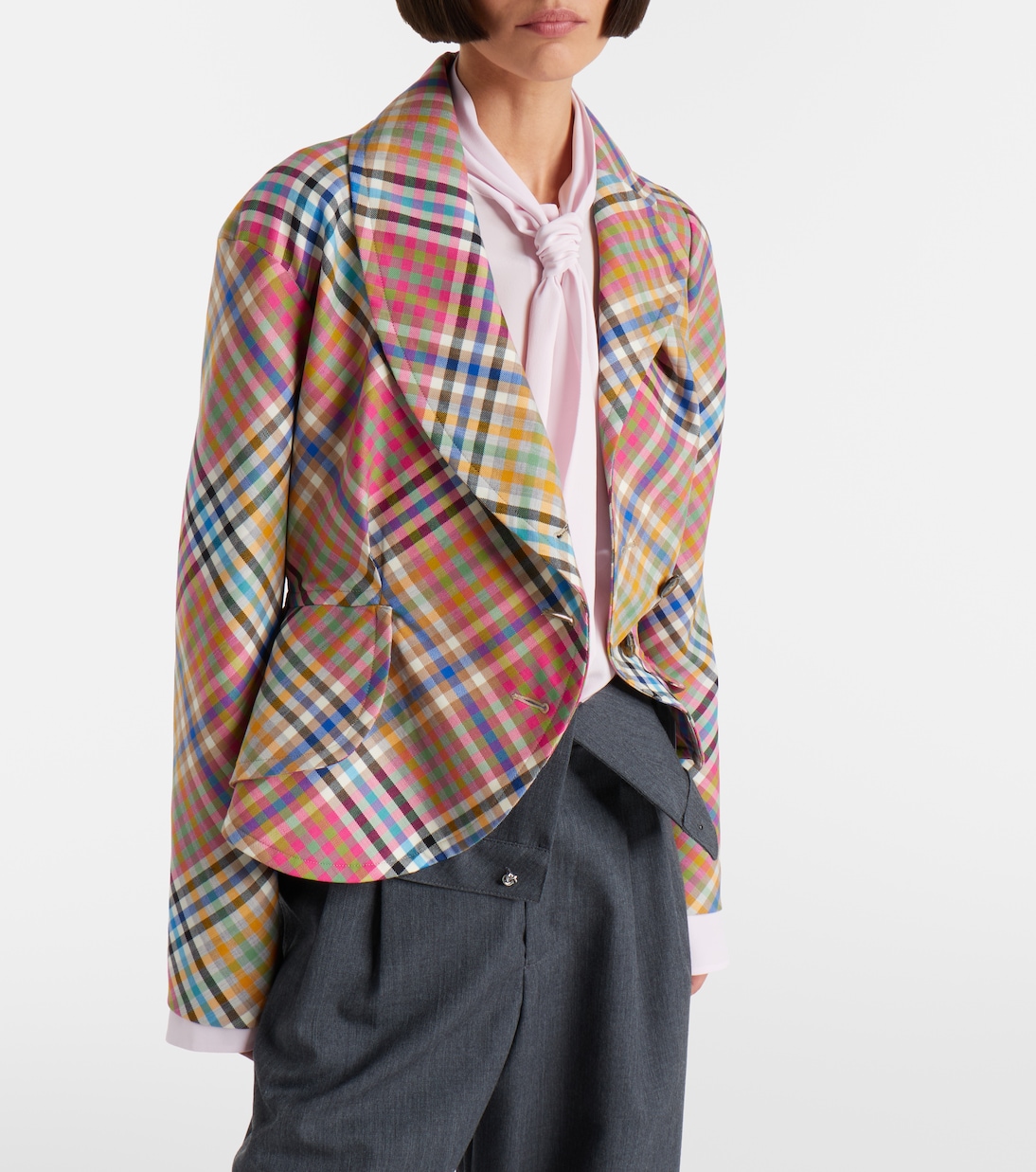 Blazer Stormy asymétrique en laine | Vivienne Westwood