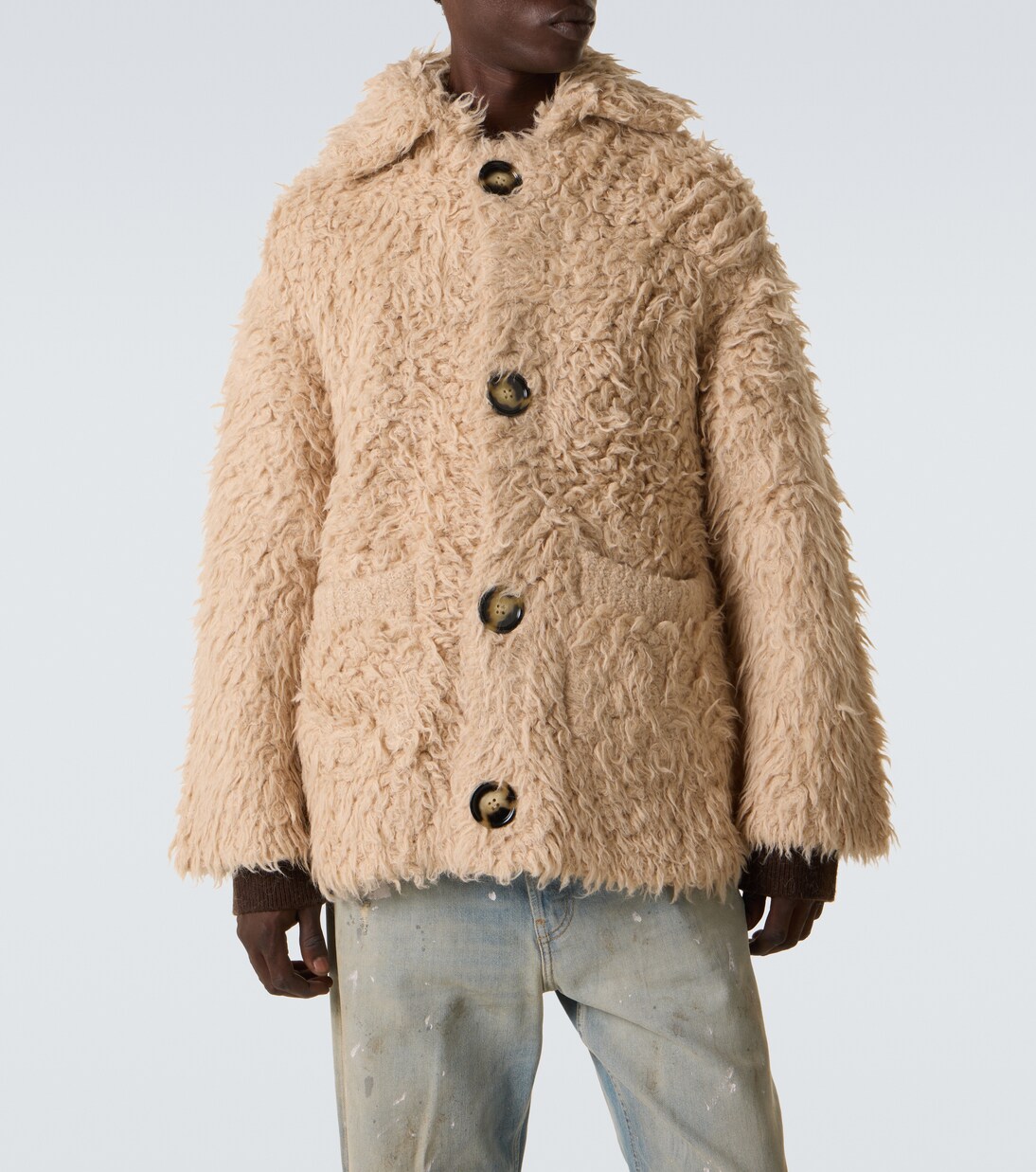 Cardigan aus einem Alpakawollgemisch | Acne Studios