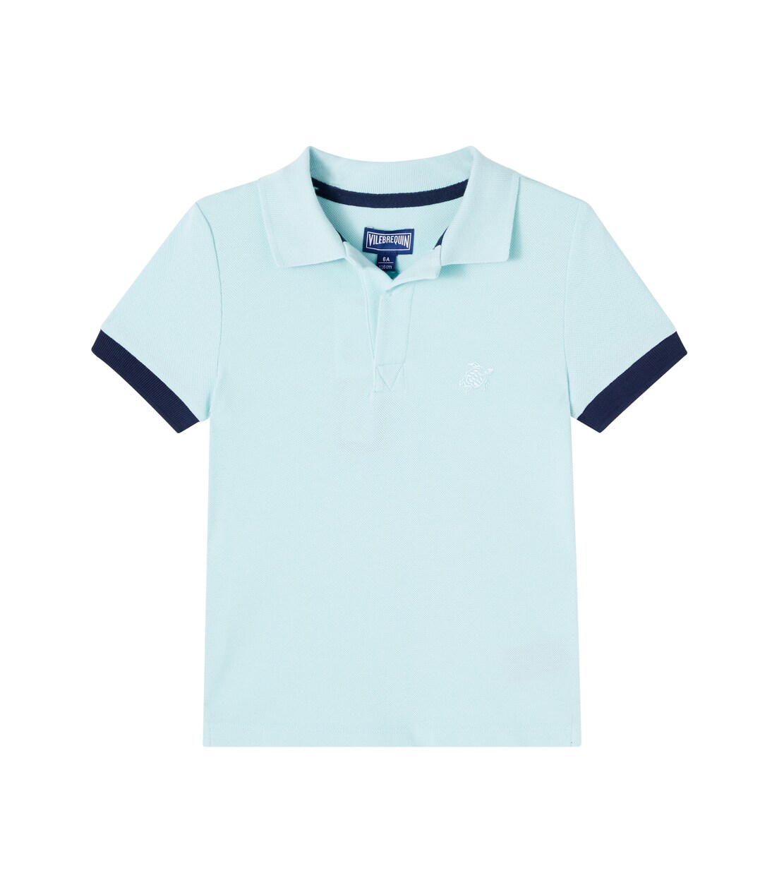 Cotton piqué polo shirt | Vilebrequin Kids