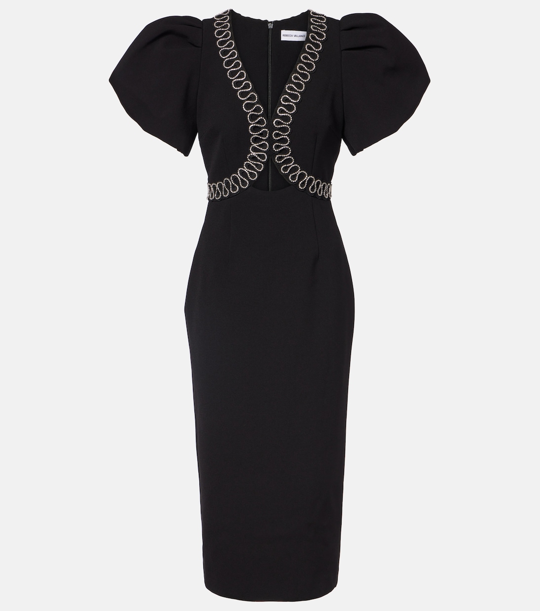Nyx cutout embellished cocktail dress | Rebecca Vallance