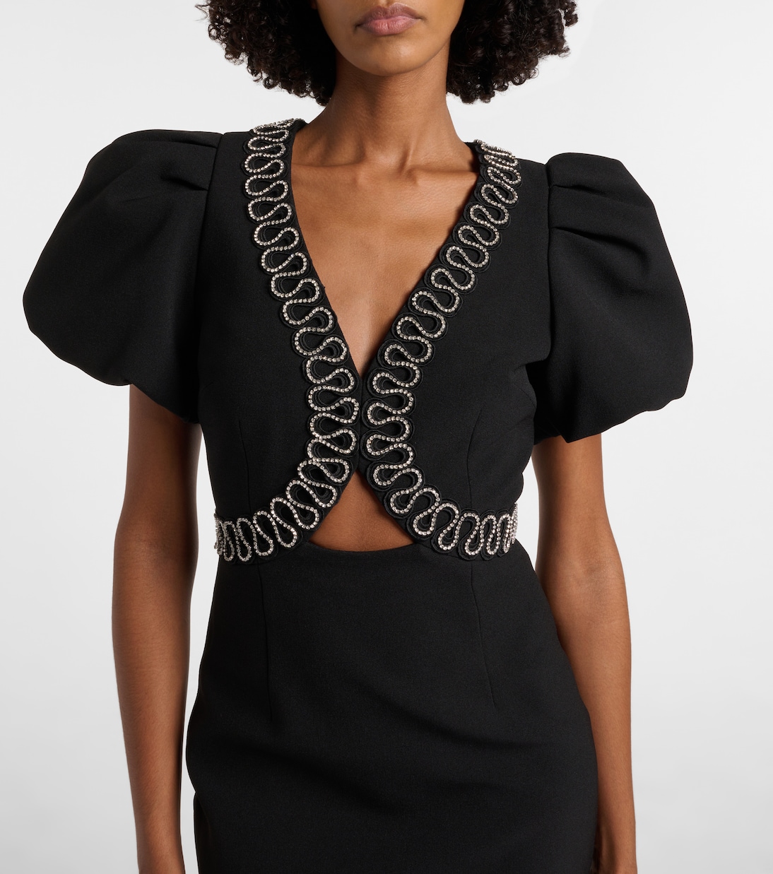 Nyx cutout embellished cocktail dress | Rebecca Vallance