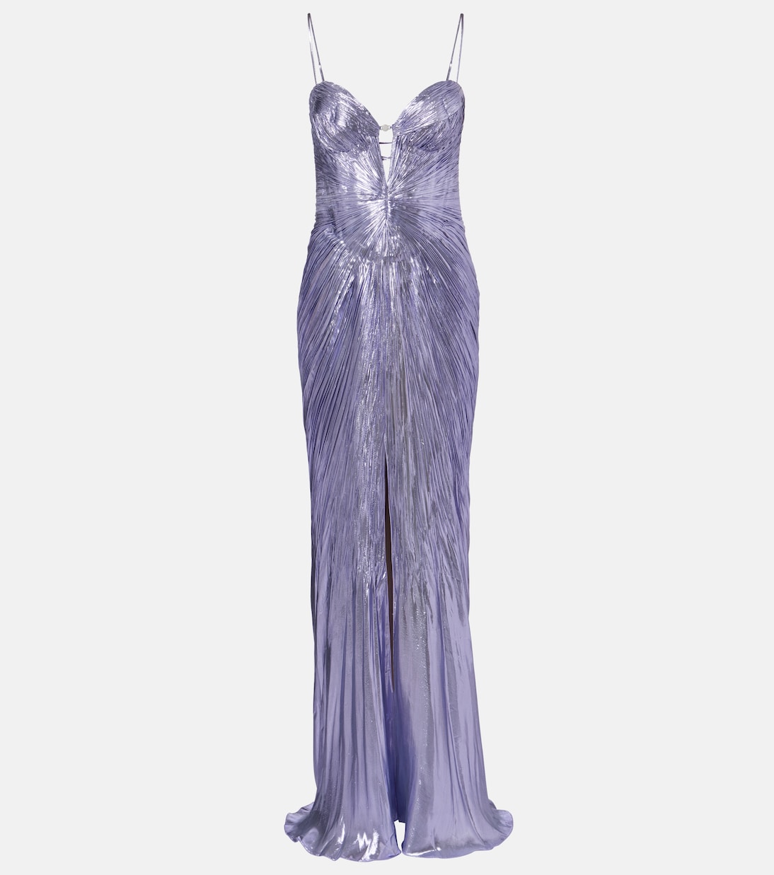 Sara silk-blend bustier gown | Maria Lucia Hohan