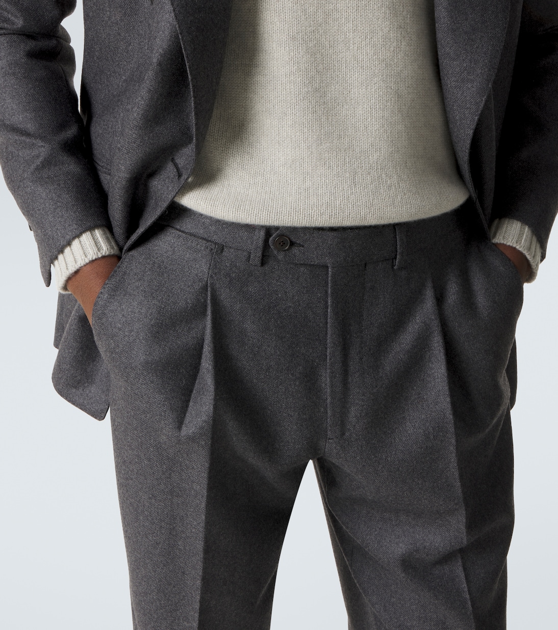 Pantalon de costume en laine | Saman Amel