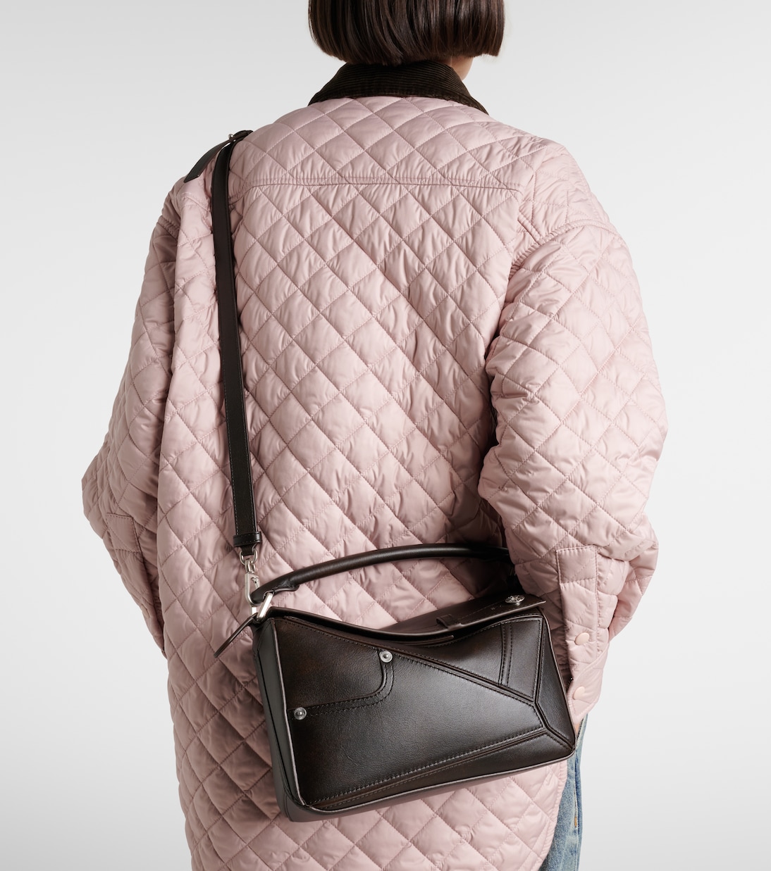 Puzzle Panta Small leather tote bag | Loewe