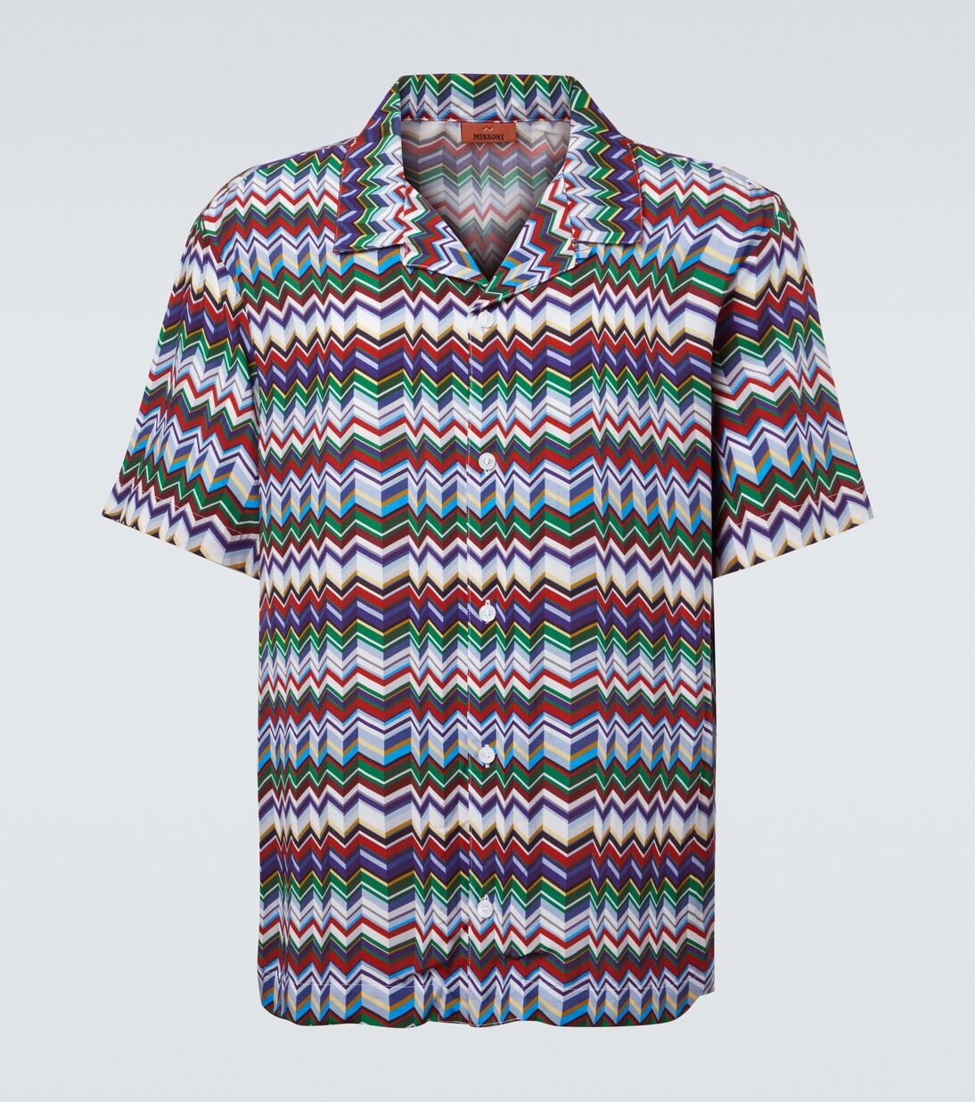 Zigzag bowling shirt | Missoni
