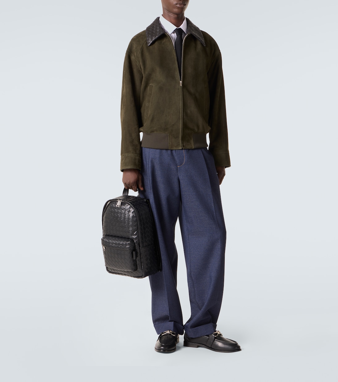 Astaire Knot leather loafers | Bottega Veneta