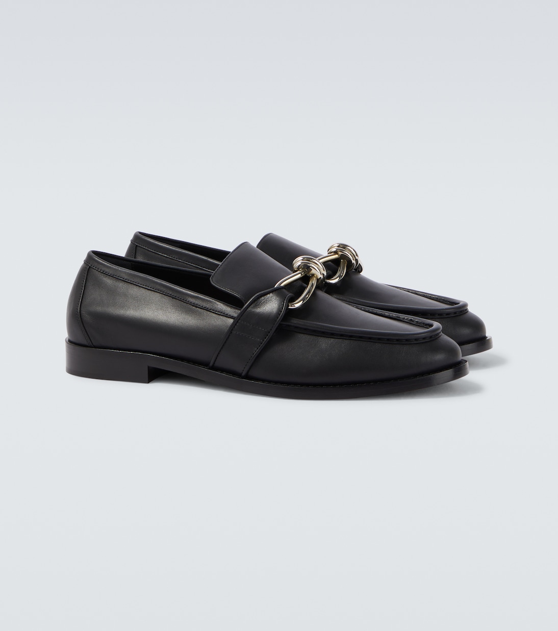 Astaire Knot leather loafers | Bottega Veneta