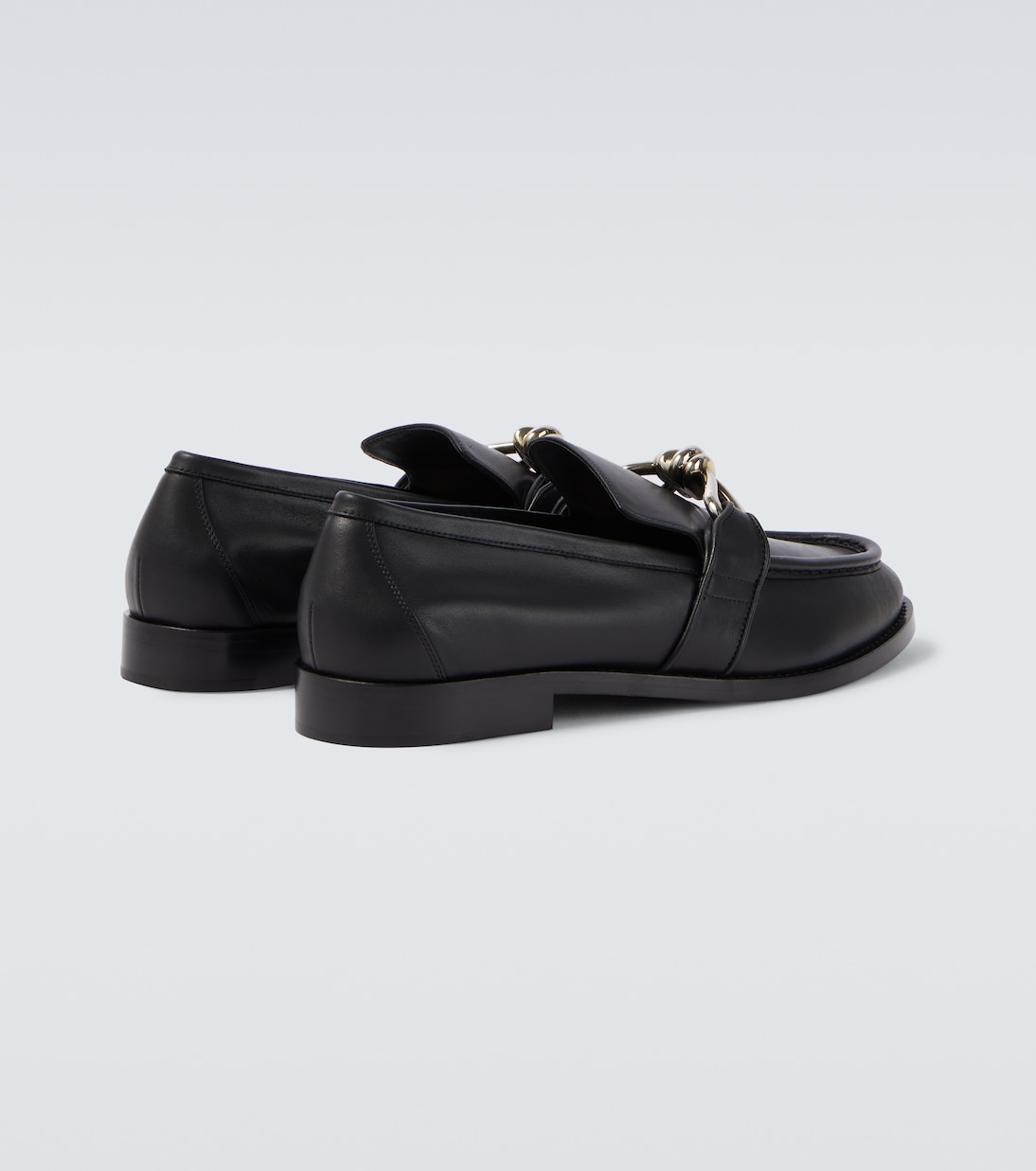 Astaire Knot leather loafers | Bottega Veneta