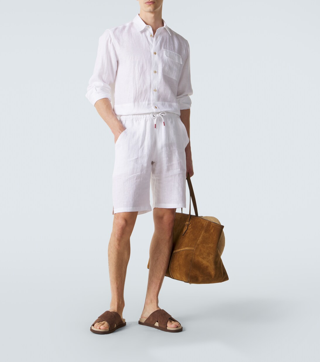 Shorts de lino | Kiton