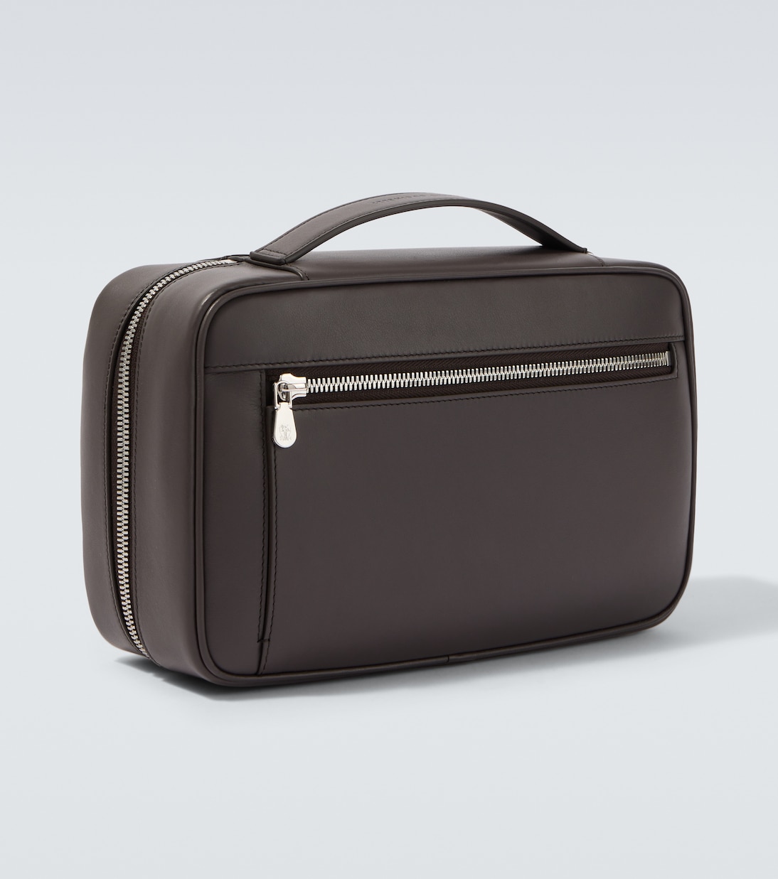 Leather toiletry bag | Brunello Cucinelli