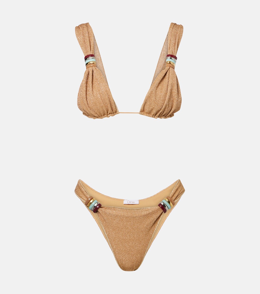 Lumière ring-detail bikini | Oséree