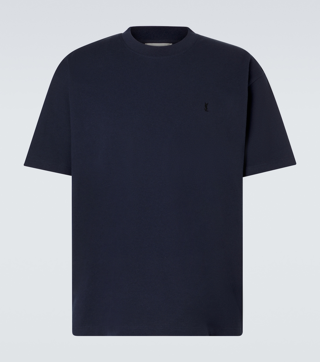T-shirt in misto cotone | Saint Laurent