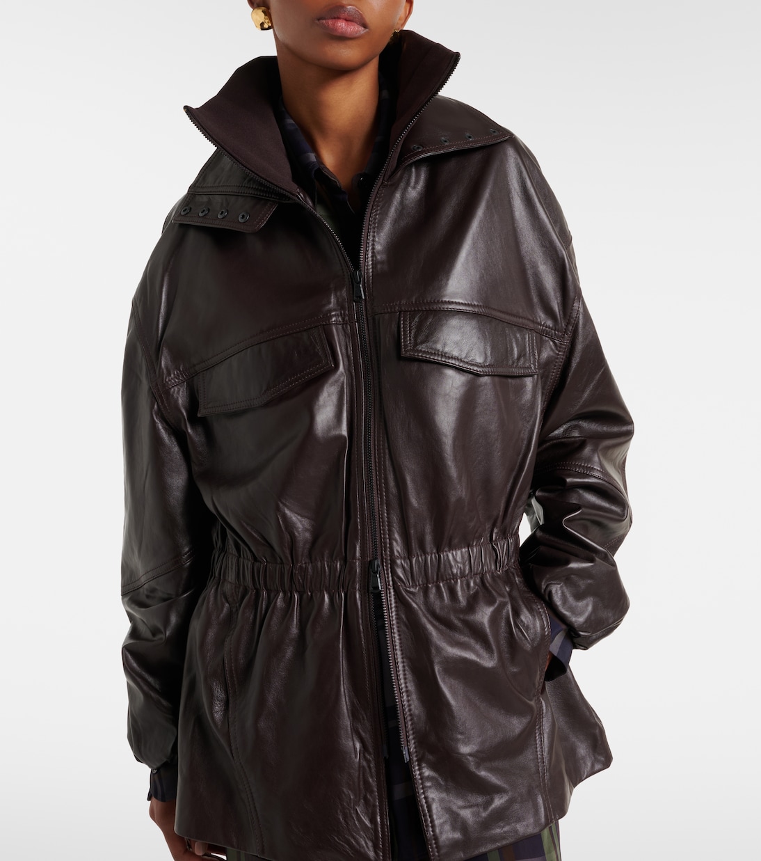 Veste Carnaby en cuir | The Frankie Shop