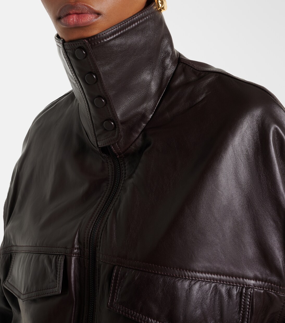 Veste Carnaby en cuir | The Frankie Shop