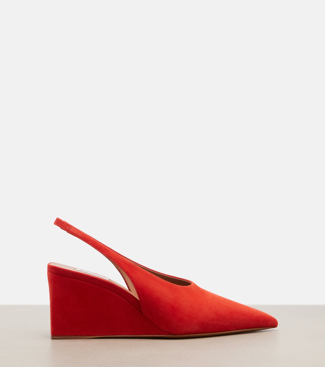 Cube suede slingback wedges | Alaïa