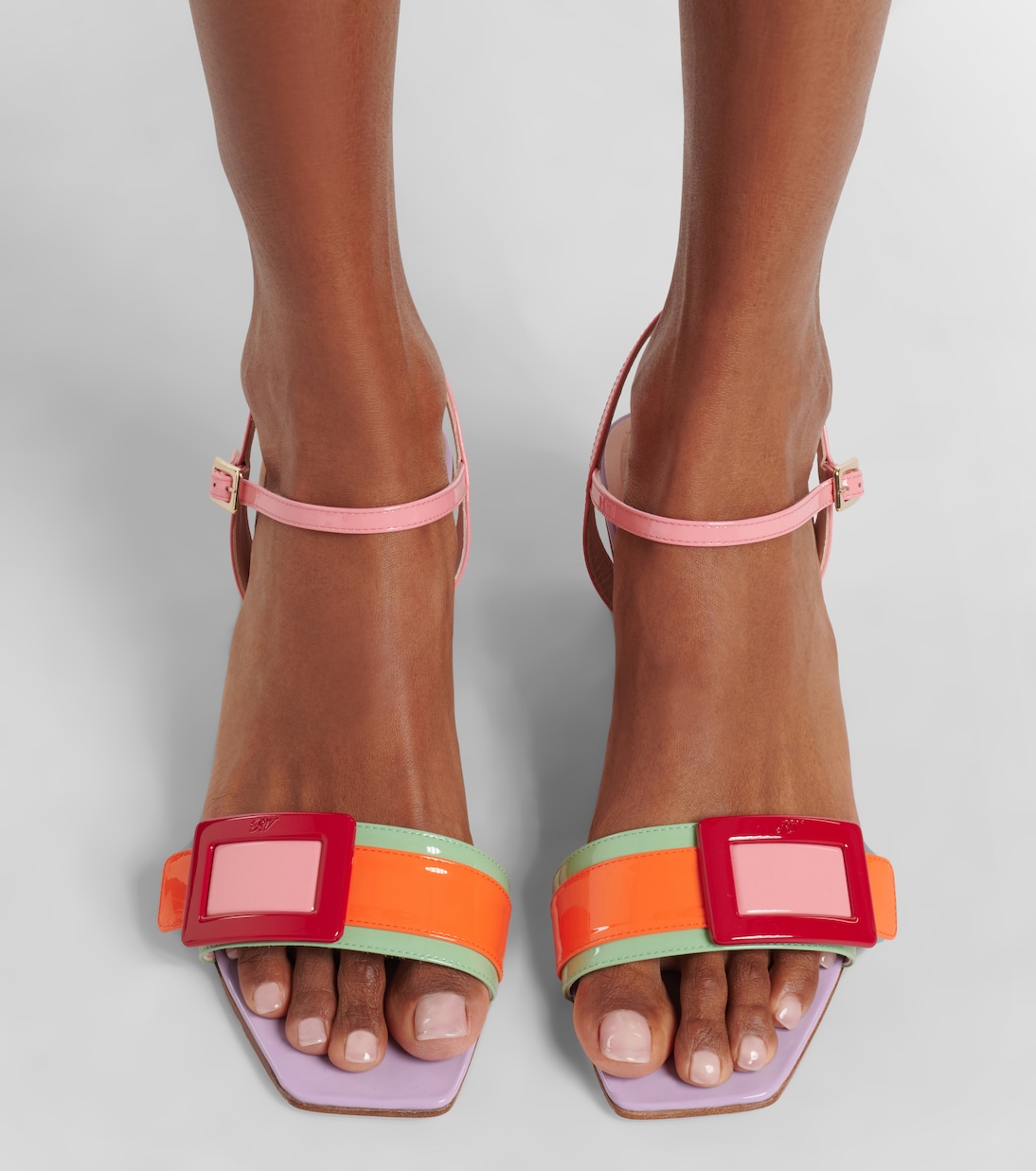 Patent leather sandals | Roger Vivier