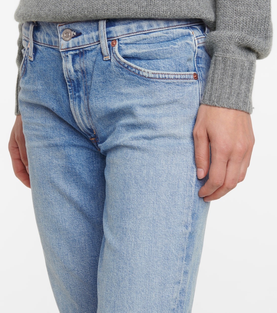Jeans ajustados Skyla de tiro medio | Citizens of Humanity