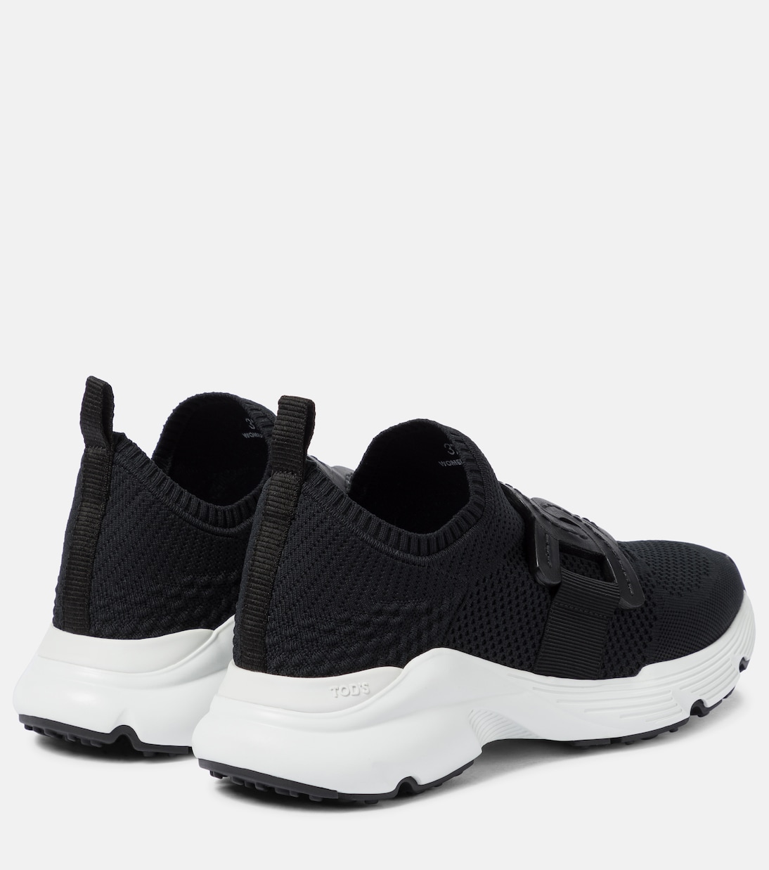Zapatillas de punto con piel | Tod's