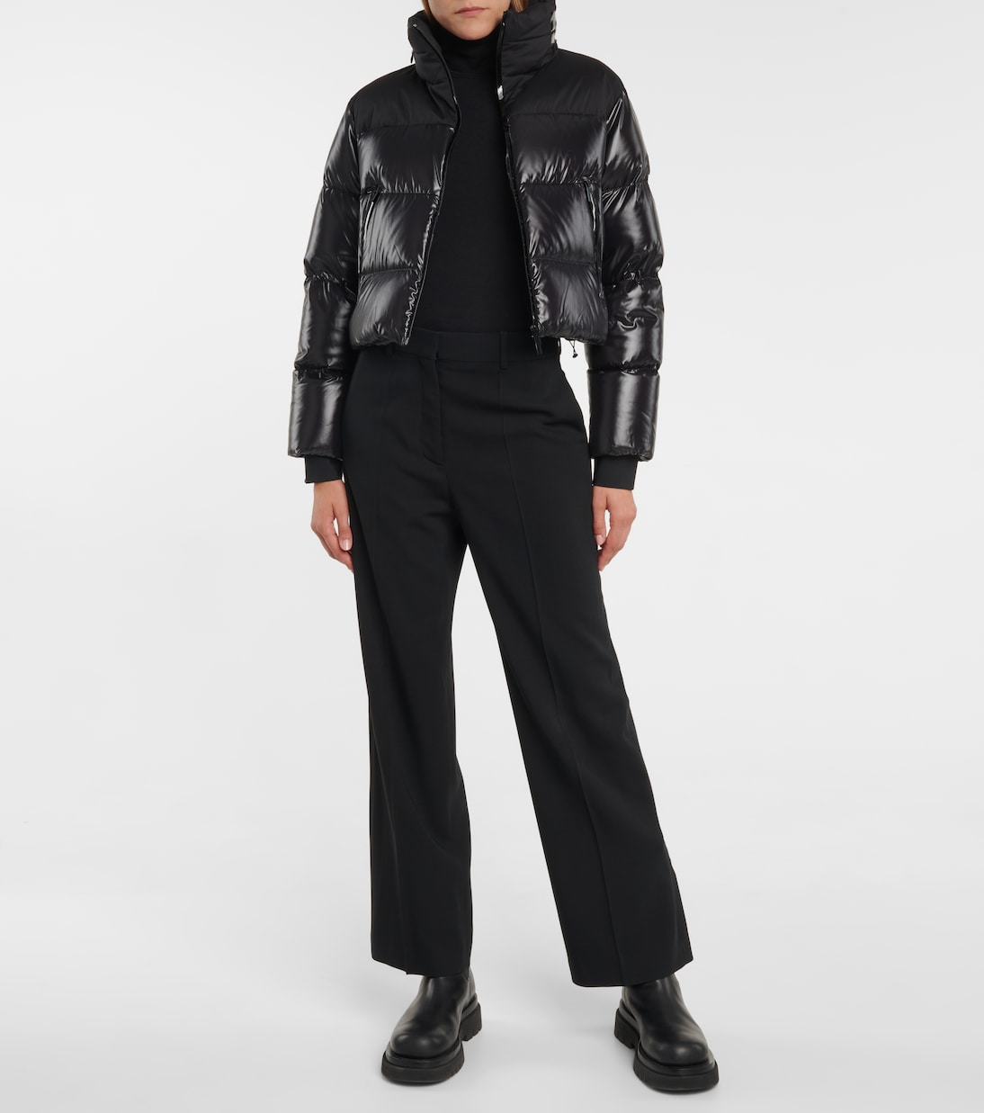 Chaqueta Jasione de plumas cropped | Moncler
