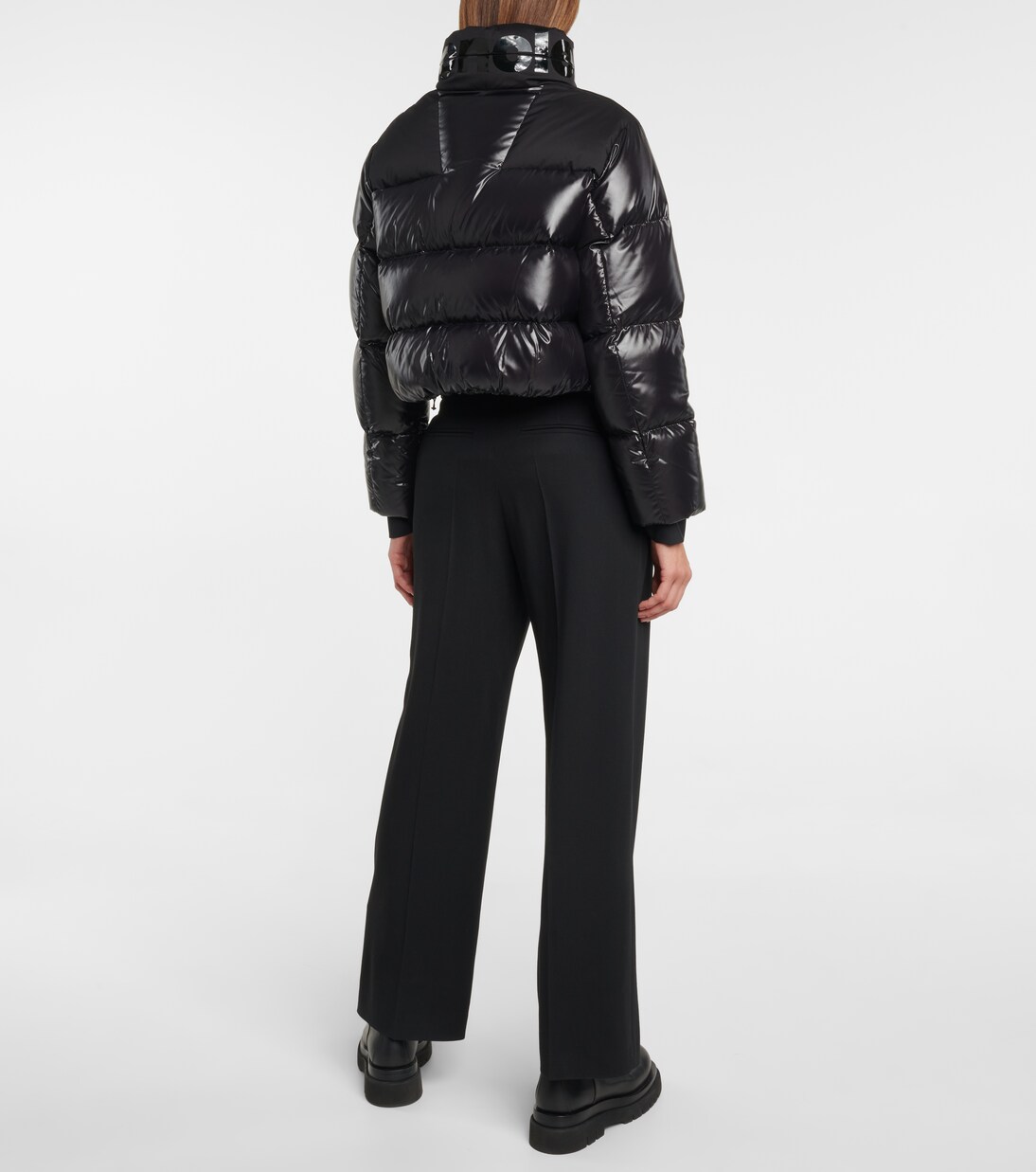 Chaqueta Jasione de plumas cropped | Moncler