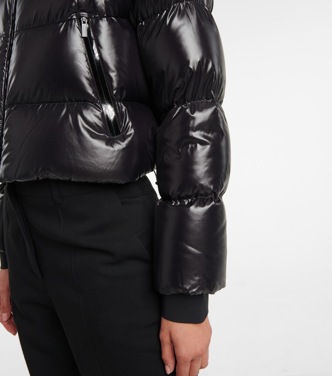 Chaqueta Jasione de plumas cropped | Moncler
