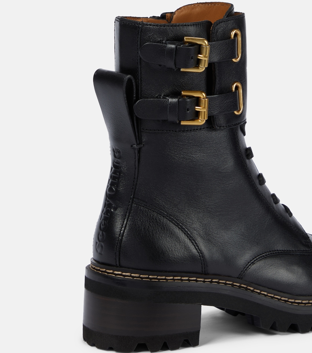 Bottines Mallory en cuir | See By Chloé