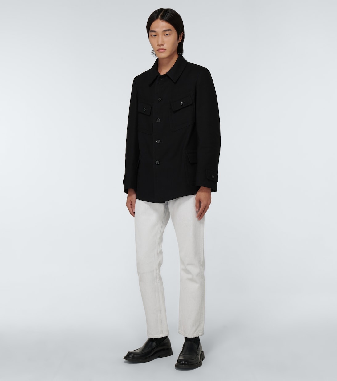 Cabanjacke aus Wolle und Baumwolle | Maison Margiela