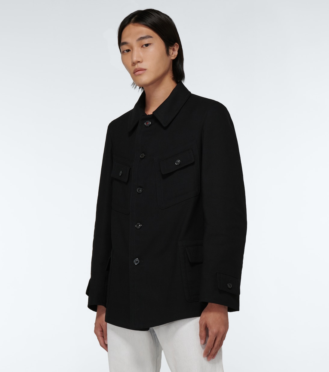 Cabanjacke aus Wolle und Baumwolle | Maison Margiela