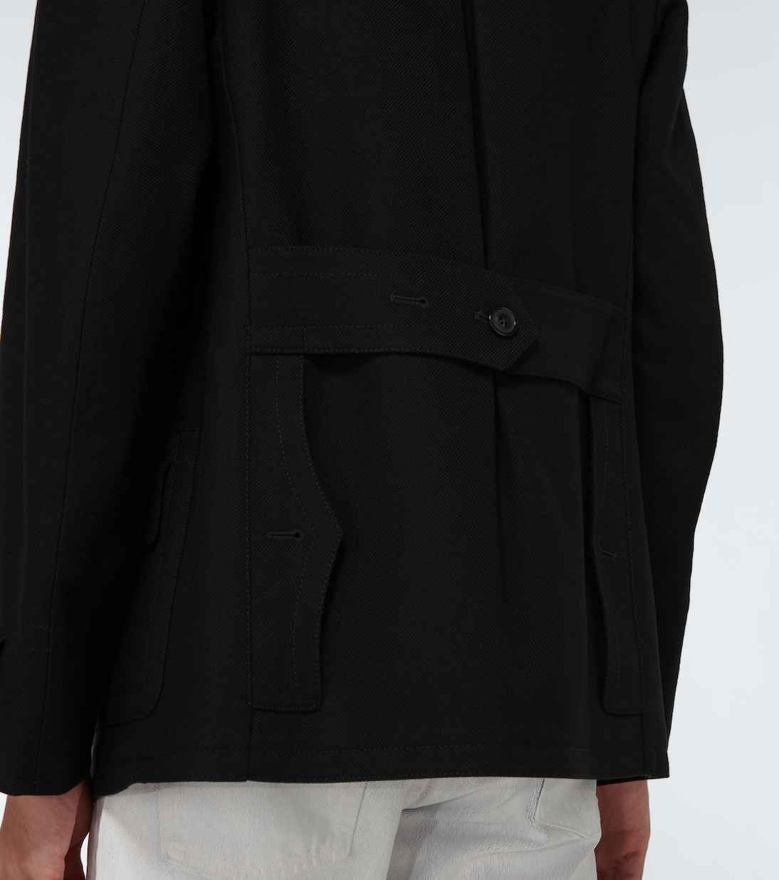 Cabanjacke aus Wolle und Baumwolle | Maison Margiela
