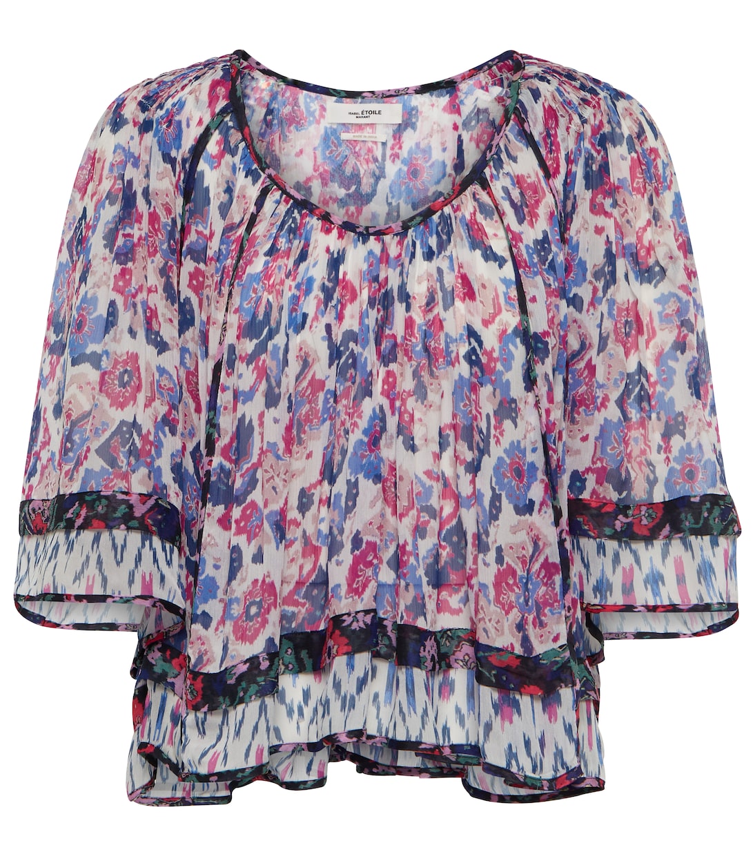 Blusa Roxini in georgette con stampa | Marant Etoile