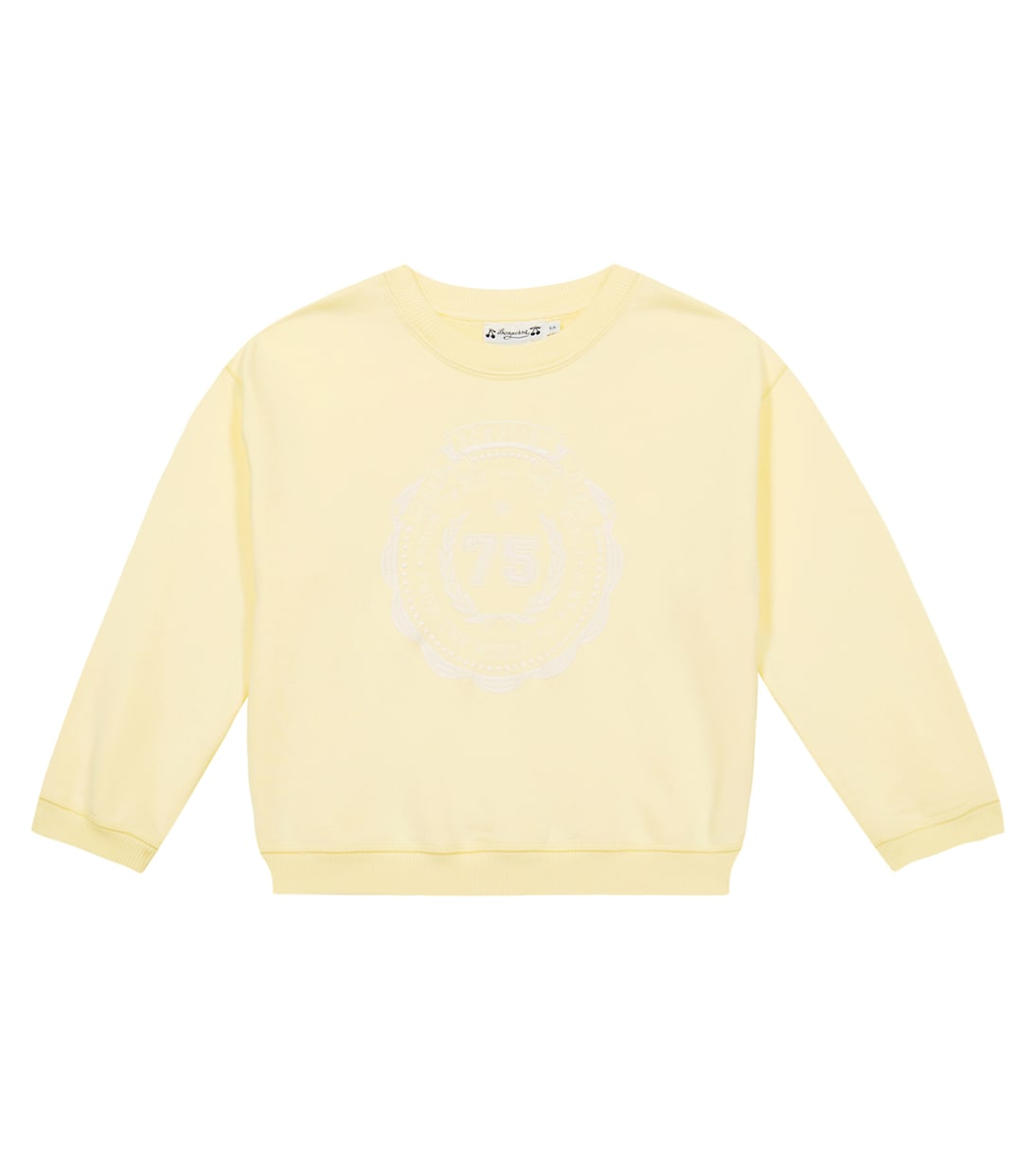 Pull Aimery brodé en coton | Bonpoint