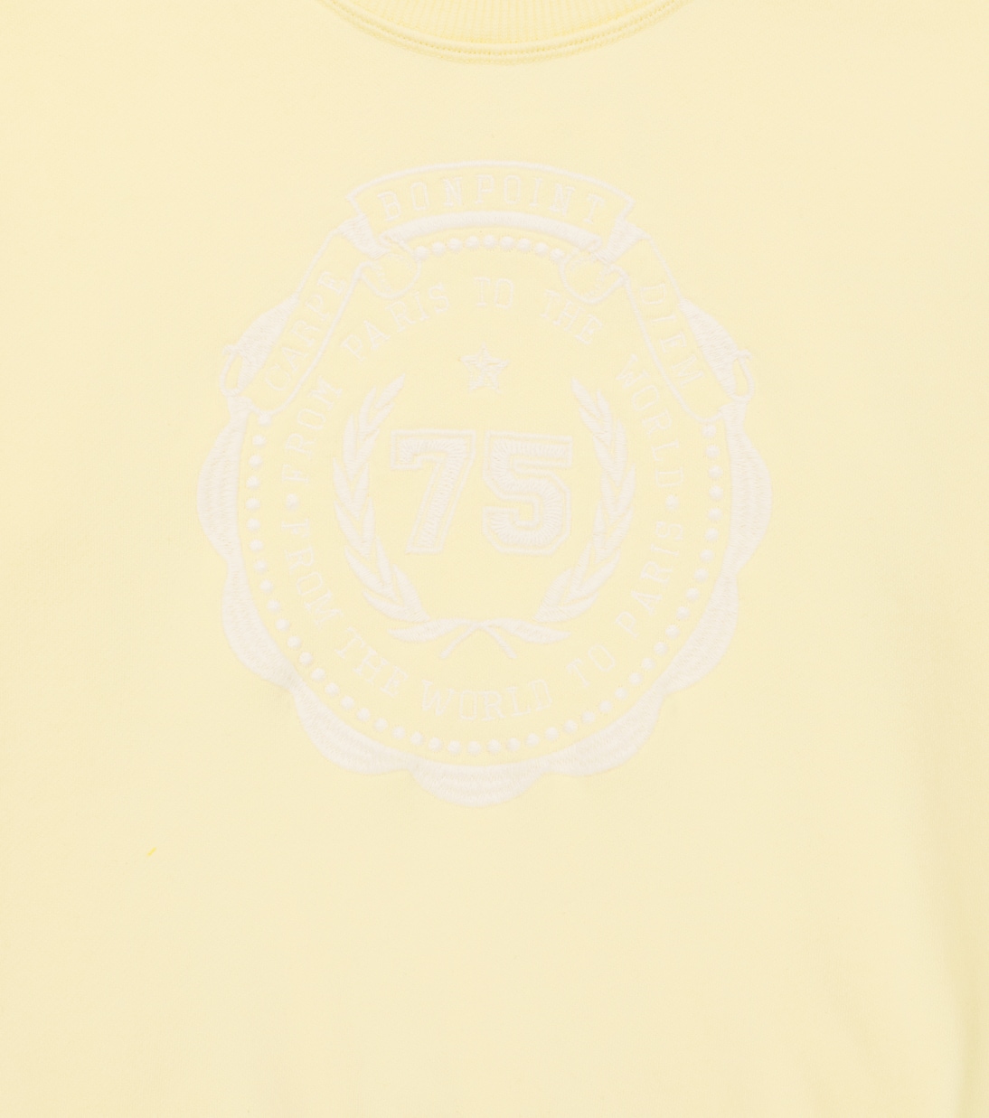 Pull Aimery brodé en coton | Bonpoint